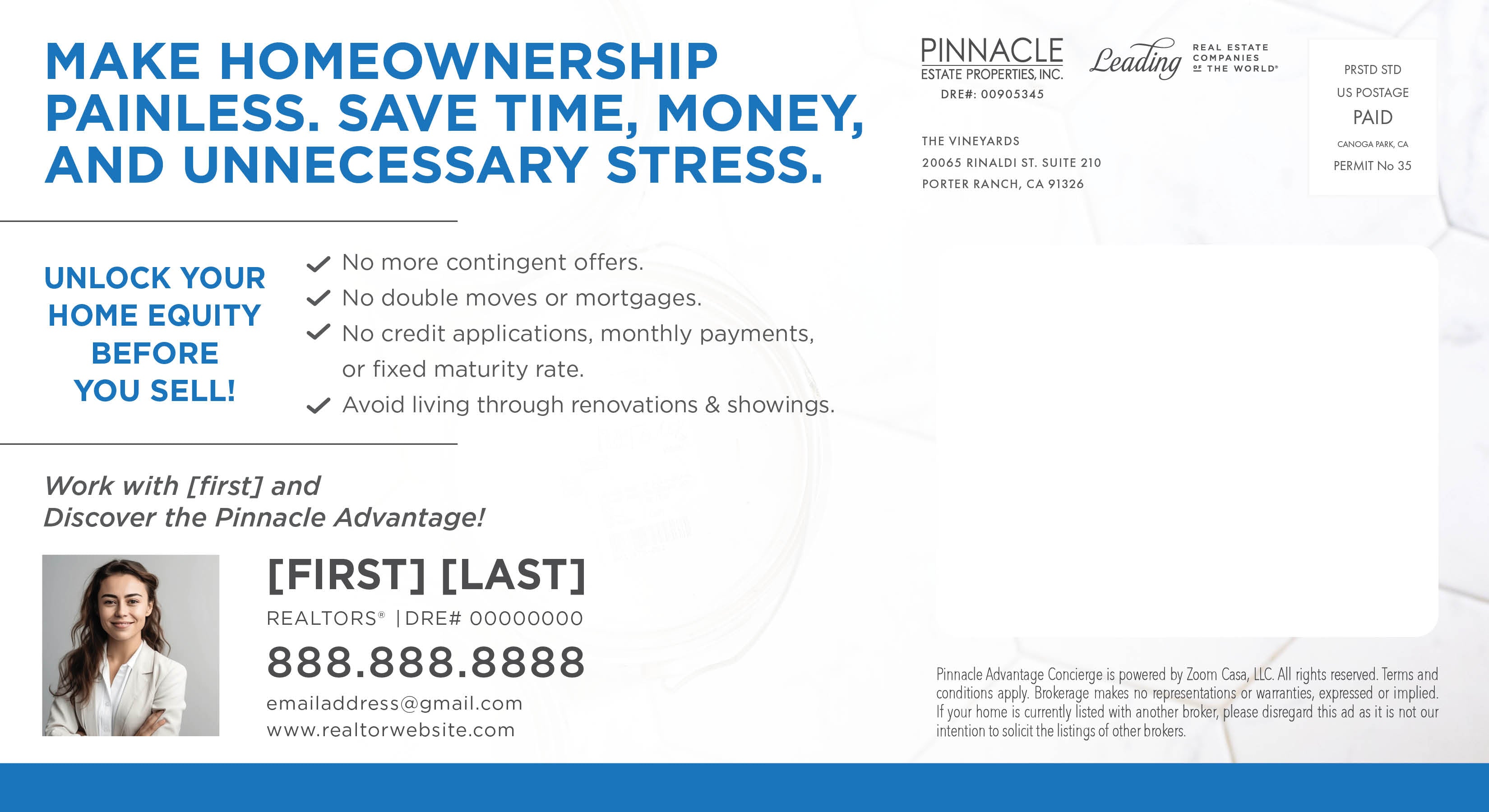 Pinnacle Advantage - Buy Before You Sell