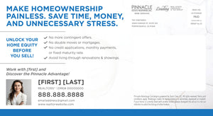 Pinnacle Advantage - Buy Before You Sell