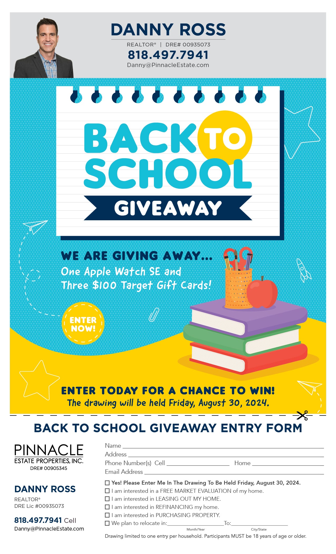Back To School Drop Flyer 2024